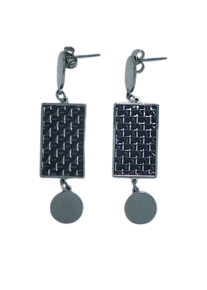 Pendientes fantasia rodio